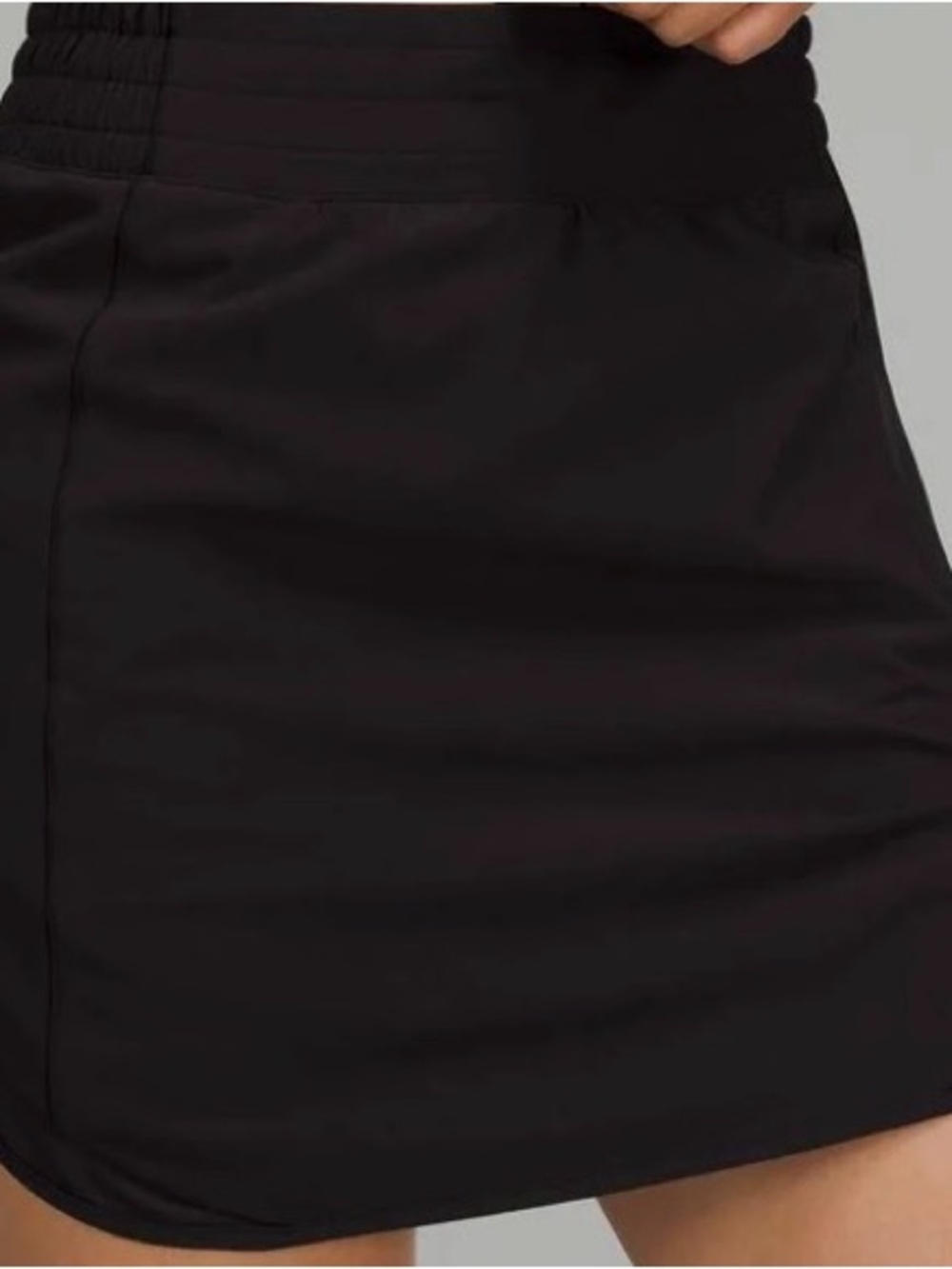 Lululemon Athletica Black Hotty Hot Skirt